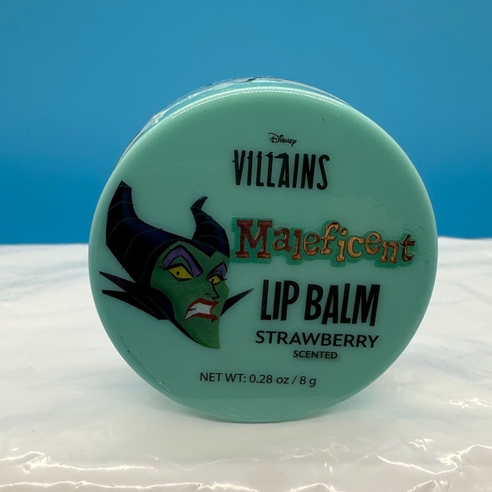 3/$15 🌼 Disney Villains Maleficent Strawberry Lip Balm 🍓